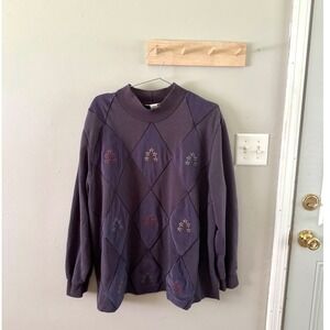 VTG Grannycore mockneck